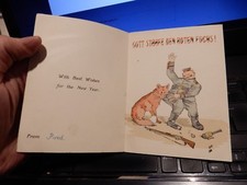 RUNNING FOX  WW1 AUTHENTIC