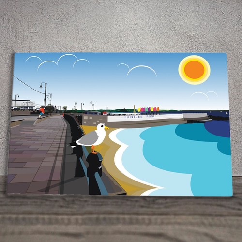 Penzance promenade ceramic - penzance,