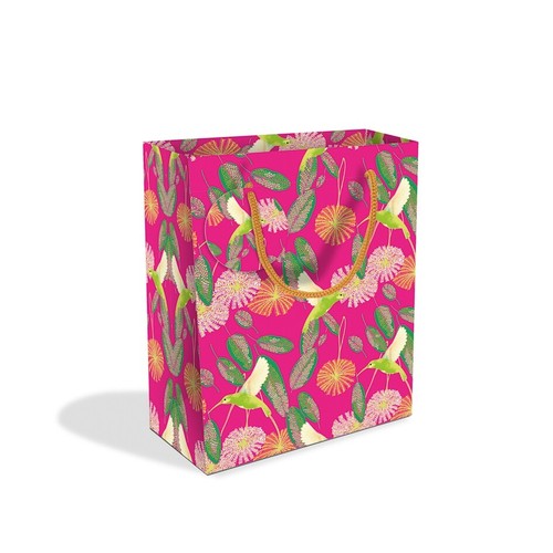 Hummingbirds pink medium - pink,