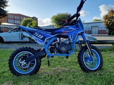 Mini Dirt Bike Motorbike Motocross 58 Scrambler 2 Stroke Petrol 49cc Off Road