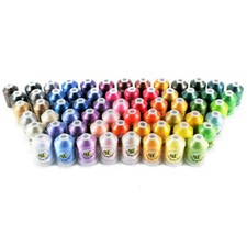 Machine Embroidery Threads in Brother Colours Polyester 1000m Spools