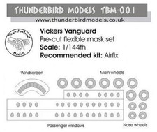 Thunderbird Models TBM-001 1:144 Vickers Vanguard