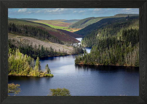 Beautiful llyn brianne - llyn, framed