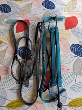 Ultimate Bitless Bridle And Reins Pony Small Cob Biothane Nylon 