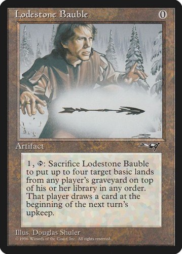 Lodestone bauble - lodestone,