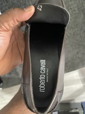 Roberto Cavalli Men's Socks Size L, Fits Shoes 8-9-10, Made in Italy