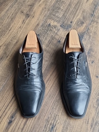 Mens moreschi black leather - mens,