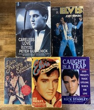 ELVIS PRESLEY - Bundle Of 5 Paperback Books - With Free Post & Packing