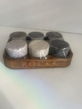 Whiskey rocks granite ice