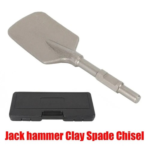 Hex clay spade - 1.18", scoop