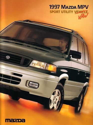 1997 mazda mpv sales brochure - mpv,