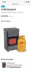Superser Portable Gas Fire Heater