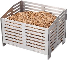 Valiant Pellet Burner Basket for Wood Burning Stoves and Fireplaces | Thickened