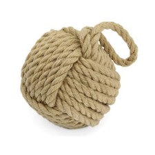 Heavy Nautical Knot Rope Doorstop ~ Novelty Door Stop, Door Stopper Ball