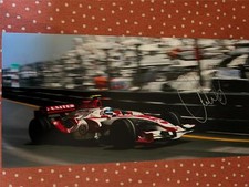 Signed 20x12 Photo Anthony Davidson Super Aguri SA07-Honda Monaco GP F1 2007