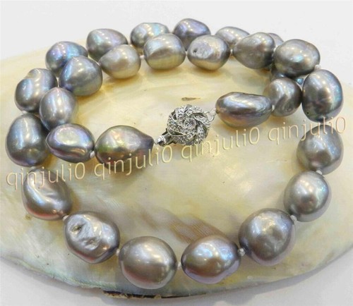 Natural 12mm silver - natural, 11-12mm