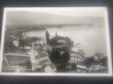 Lac Annecy Lake French Postcard France General View Real Photo by CAP Paris