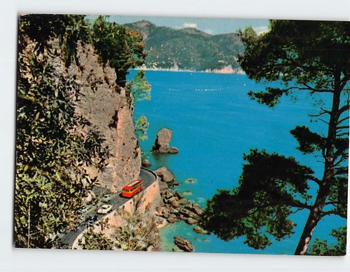 Postcard punta cajega golfo - punta,