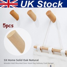 5/10 Pcs Solid Oak Natural