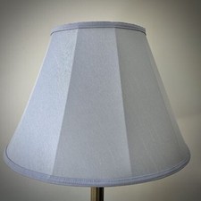 Silver Grey Modern Lampshade Bedside Table Floor Lamp Ceiling Light Clip On