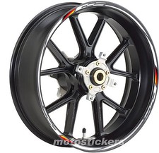 Stickers Wheels Germany Flag