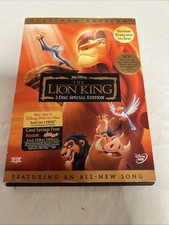 THE LION KING 2 DISC DVD