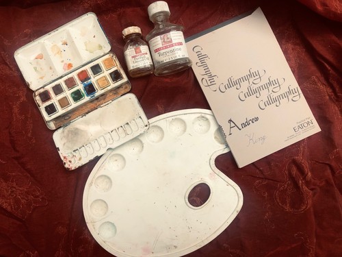 Vintage artist studio