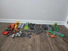 Bundle Of Thomas And Friends Trackmaster Track Pieces, Trains And Accessories