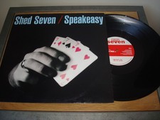 SHED SEVEN - SPEAKEASY 12" VINYL 1994 - 4 TRACKS - DOLPHIN , AROUND YOUR HOUSE 