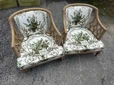 Set of Two Wooden Antique