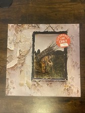 LED Zeppelin IV Untitled Zoso Symbols Vinyl LP Label Version 2
