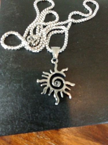 Antique silvery viking spiral - antique,