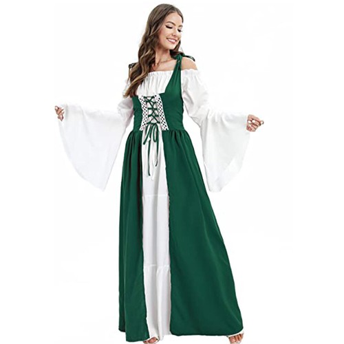 Dress medieval women costume - medieval,