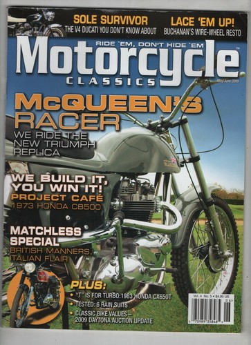 Motorcycle classics mag - motorcycle,