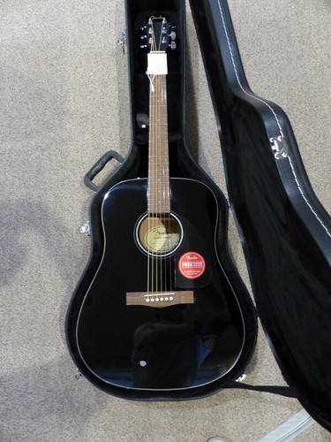 Fender dreadnaught black - fender,