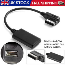AUX Audio Cable Adapter For Audi VW AMI MDI MMI Bluetooth Music Interface