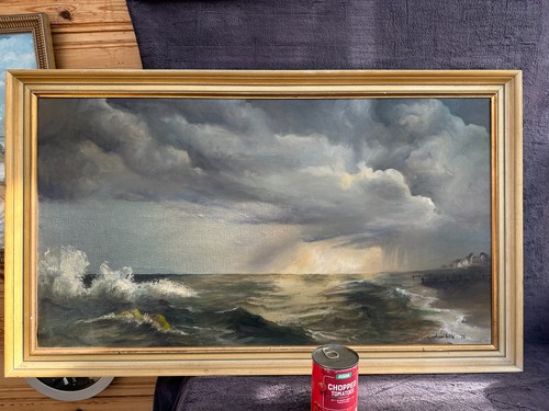 Large 1975 framed - 1975, (good