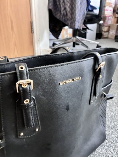Michael kors black large - black, tote