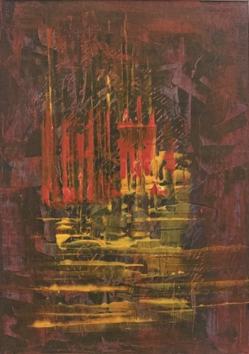 Original textured abstract - original,