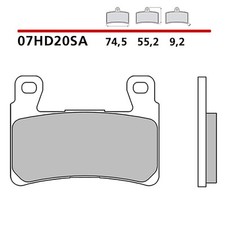 BREMBO FRONT BRAKE PAD KIT
