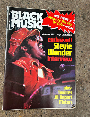 Black music january 1977 - music,