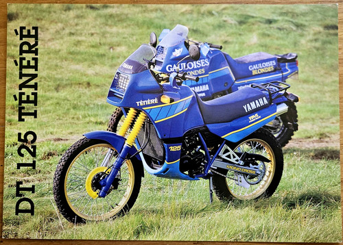 Yamaha france dt125 tenere - france,