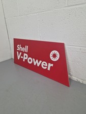 Genuine Original 70cm Decorative Shell Vpower Petrol Garage Plastic Sign Mancave