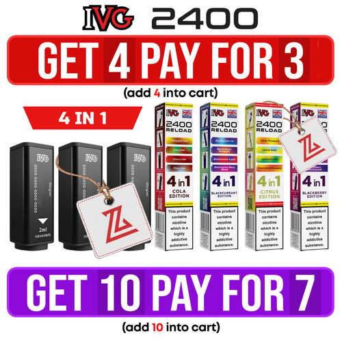 Ivg 2400 reload refill - 4-in-1,