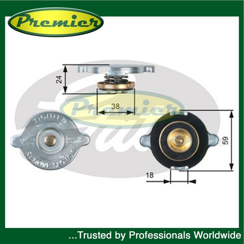 Premier radiator cap fits - premier,