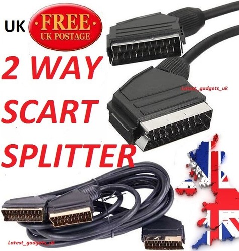 Way scart splitter male - 2,
