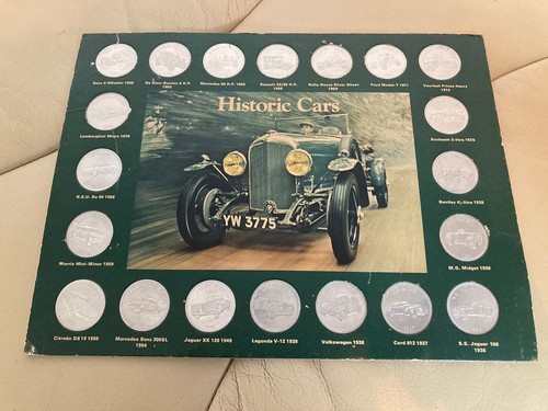 Shell historic cars coin - shell,