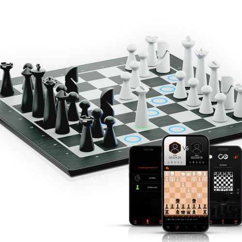 Electronic chess board - ai,