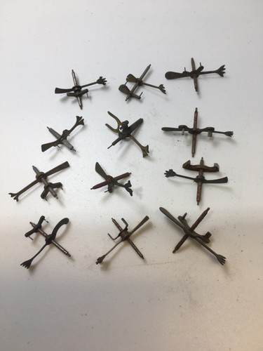 Vintage clock parts assortment - clock,