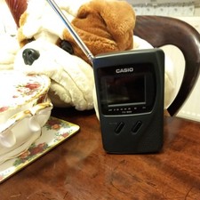 Vintage/Retro Casio TV-600U Analogue Portable Mini TV VGC